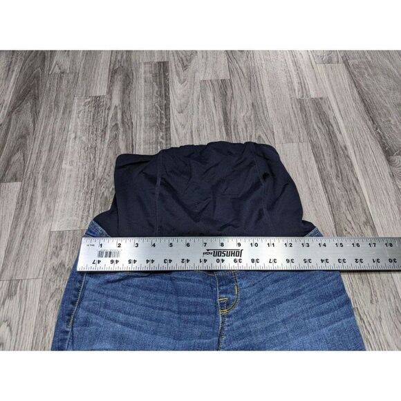 (3/$35) Isabel Maternity By Ingrid & Isabel Size 4 Full Panel Skinny Jeggings - Picture 7 of 11